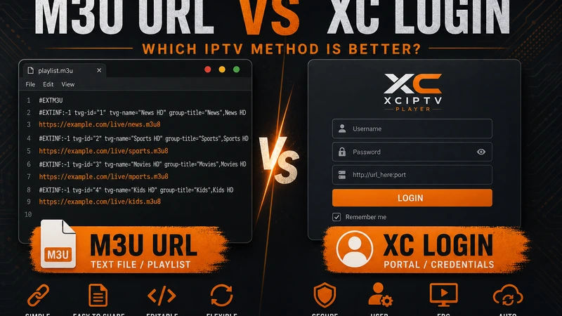 XC Codes vs M3U 2026